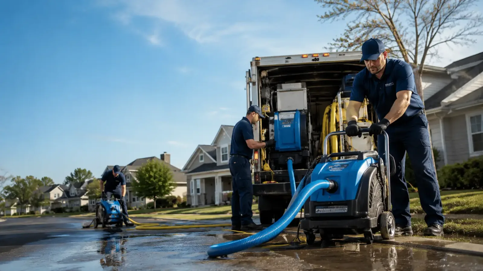 Flood Damage Cleanup in San Acacia, NM